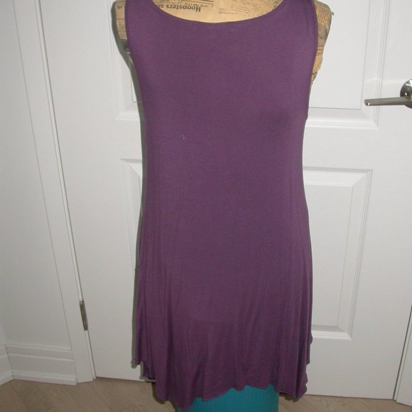 Plum Sleeveless tunic - Picture 4 of 7